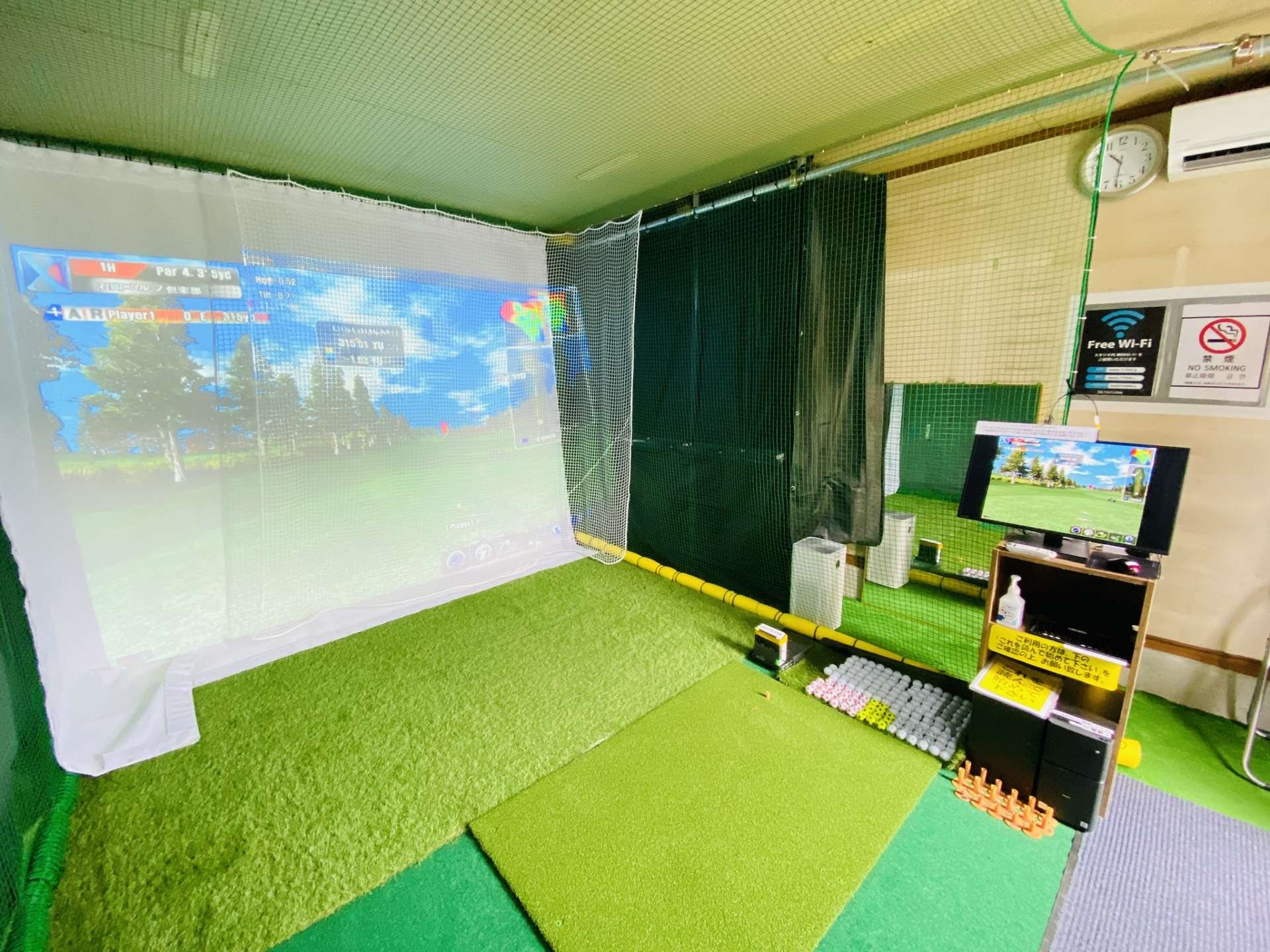 葛飾区にある安くておすすめのシミュレーションゴルフ練習場と言えばゴルフスタジオM