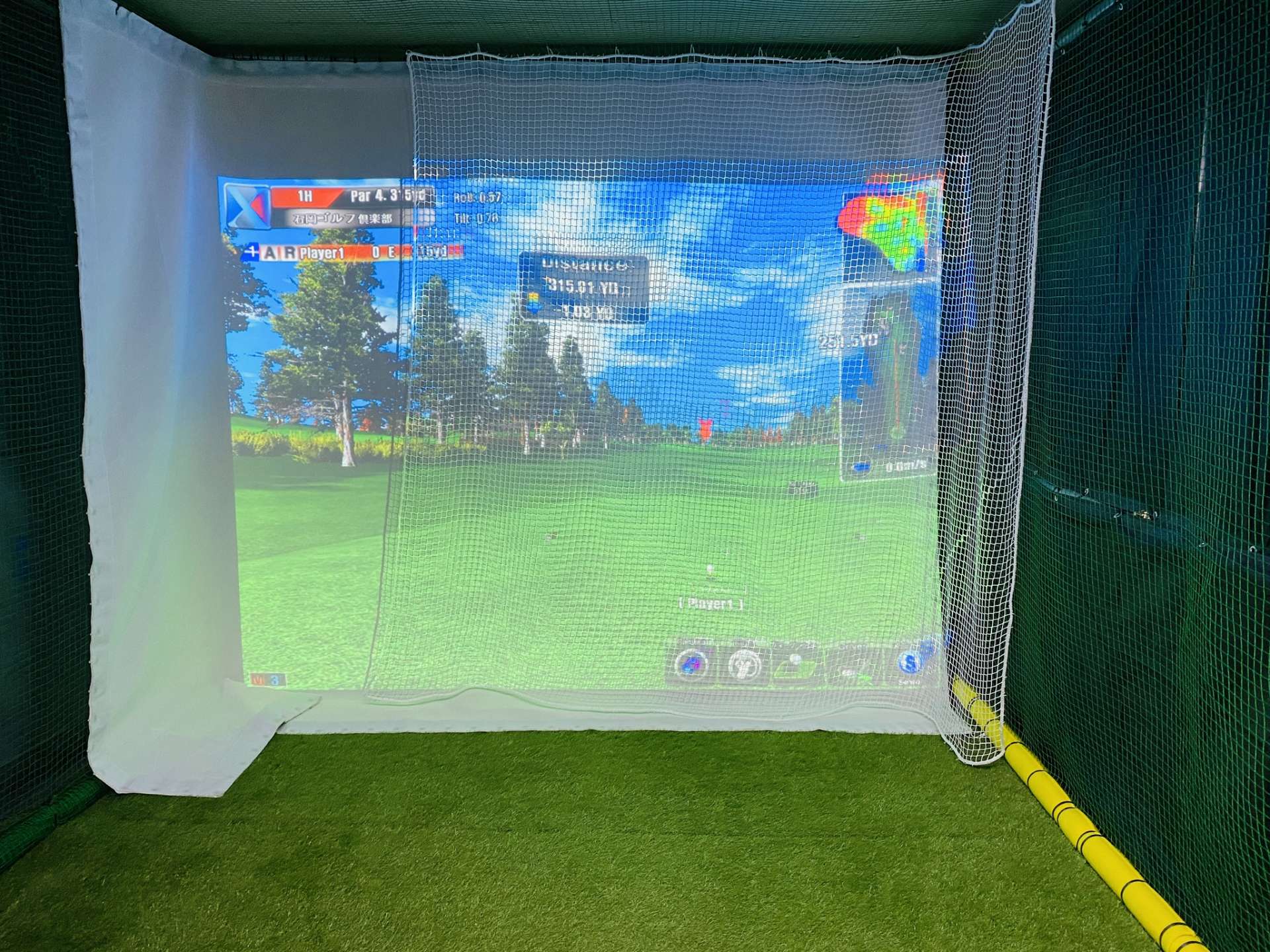 【ゴルフスタジオM】2021年7月オープンの隠れ家的シミュレーションゴルフ練習場